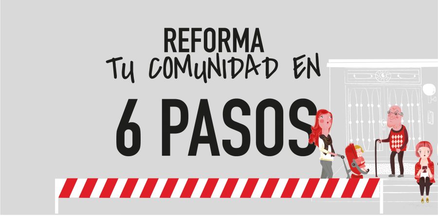 Contrata la reforma de tu comunidad en seis pasos