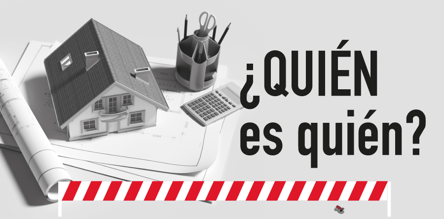 Quien es quien en una obra de rehabilitación